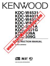 Voir KDC-W431G pdf Manuel d'utilisation anglais