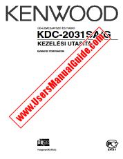 Ver KDC-2031SA/G pdf Manual de usuario húngaro
