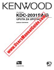 Voir KDC-2031SA/G pdf Croate Mode d'emploi