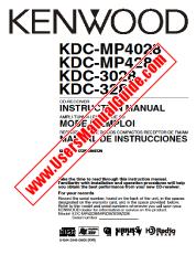 Voir KDC-3028 pdf Anglais, français, espagnol Manuel de l'utilisateur