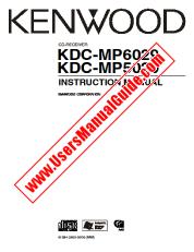 Voir KDC-MP6029 pdf Manuel d'utilisation anglais