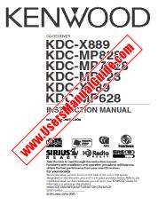 View KDC-MP628 pdf English User Manual