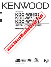 Ansicht KDC-W7531 pdf Englisch Benutzerhandbuch
