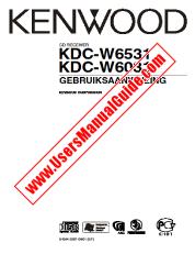 Ansicht KDC-W6031 pdf Holländisches Benutzerhandbuch