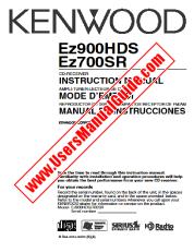Vezi Ez700SR pdf Engleză, franceză, Manual de utilizare spaniolă