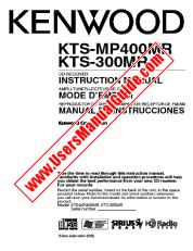Vezi KTS-MP400MR pdf Engleză, franceză, Manual de utilizare spaniolă
