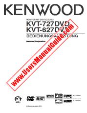 Ver KVT-727DVD pdf Manual de usuario en alemán