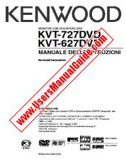 Ver KVT-727DVD pdf Manual de usuario italiano
