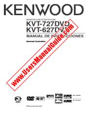 View KVT-727DVD pdf Spanish User Manual