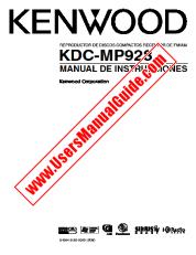 Ver KDC-MP928 pdf Manual de usuario en español