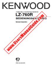 Vezi LZ-760R pdf Manual de utilizare germană