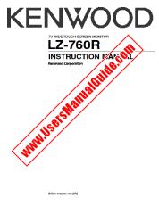 Ver LZ-760R pdf Manual de usuario en ingles