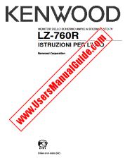 Vezi LZ-760R pdf Manual de utilizare italiană