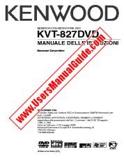 Ver KVT-827DVD pdf Manual de usuario italiano