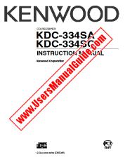Voir KDC-334SA pdf Manuel d'utilisation anglais