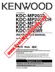 View KDC-MP2032CR pdf English User Manual