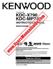 Voir KDC-X790 pdf Manuel d'utilisation anglais