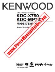 Ansicht KDC-X790 pdf Französisches Benutzerhandbuch