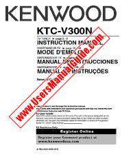 Ver KTC-V300N pdf Inglés, francés, español, Portugal Manual del usuario
