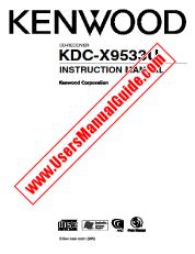 Ansicht KDC-X9533U pdf Englisch Benutzerhandbuch