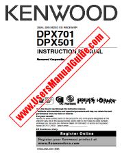 Vezi DPX701 pdf Engleză Manual de utilizare
