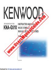 Vezi KNA-G510 pdf Engleză, franceză, Manual de utilizare spaniolă