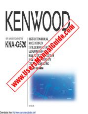View KNA-G520 pdf English, French, German, Dutch, Italian, Spanish, Portugal User Manual