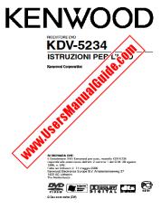 Ver KDV-5234 pdf Manual de usuario italiano