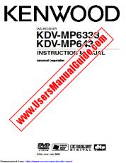 View KDV-MP6433 pdf English User Manual