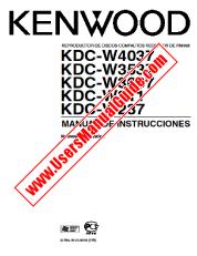 View KDC-W3037 pdf Spanish User Manual