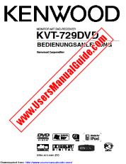 View KVT-729DVD pdf German User Manual