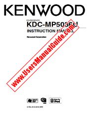 Voir KDC-MP5036U pdf Manuel d'utilisation anglais