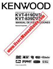 Ver KVT-819DVD pdf Manual de usuario en español