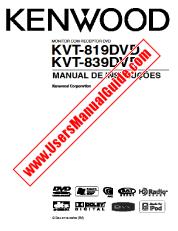 Ver KVT-819DVD pdf Manual de usuario de portugal