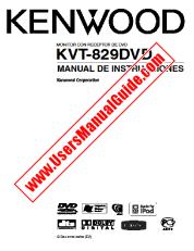 Voir KVT-829DVD pdf Manuel de l'utilisateur espagnole