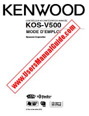Ver KOS-V500 pdf Manual de usuario en francés (KV)