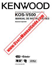 Visualizza KOS-V500 pdf Manuale utente spagnolo (KV).