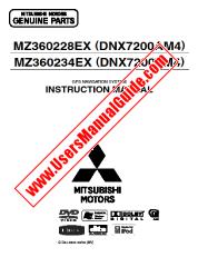 Ver MZ360228EX(DNX7200AM4) pdf Manual de usuario en ingles