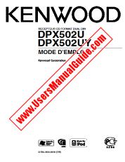 Vezi DPX502U pdf Manual de utilizare franceză