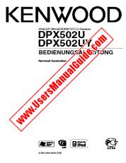 Vezi DPX502U pdf Manual de utilizare germană