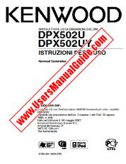 Vezi DPX502U pdf Manual de utilizare italiană