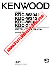 Voir KDC-241 pdf Manuel d'utilisation anglais