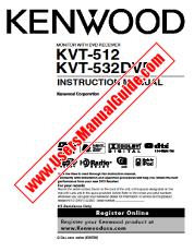Ver KVT-532DVD pdf Manual de usuario en ingles