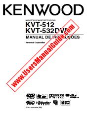 Voir KVT-532DVD pdf Portugal Manuel de l'utilisateur