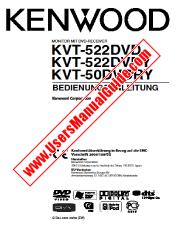 View KVT-522DVD pdf German User Manual