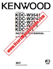 Voir KDC-W241 pdf Manuel d'utilisation anglais
