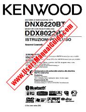 Ver DNX8220BT pdf Manual de usuario italiano