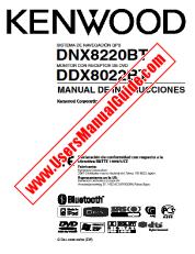 Ansicht DNX8220BT pdf Spanisch Benutzerhandbuch