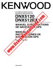 Voir DNX512EX pdf Français, espagnol (navigation GPS) Manuel de l'utilisateur