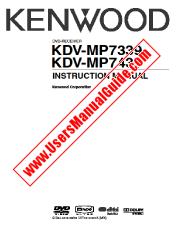 Voir KDV-MP7339 pdf Manuel d'utilisation anglais